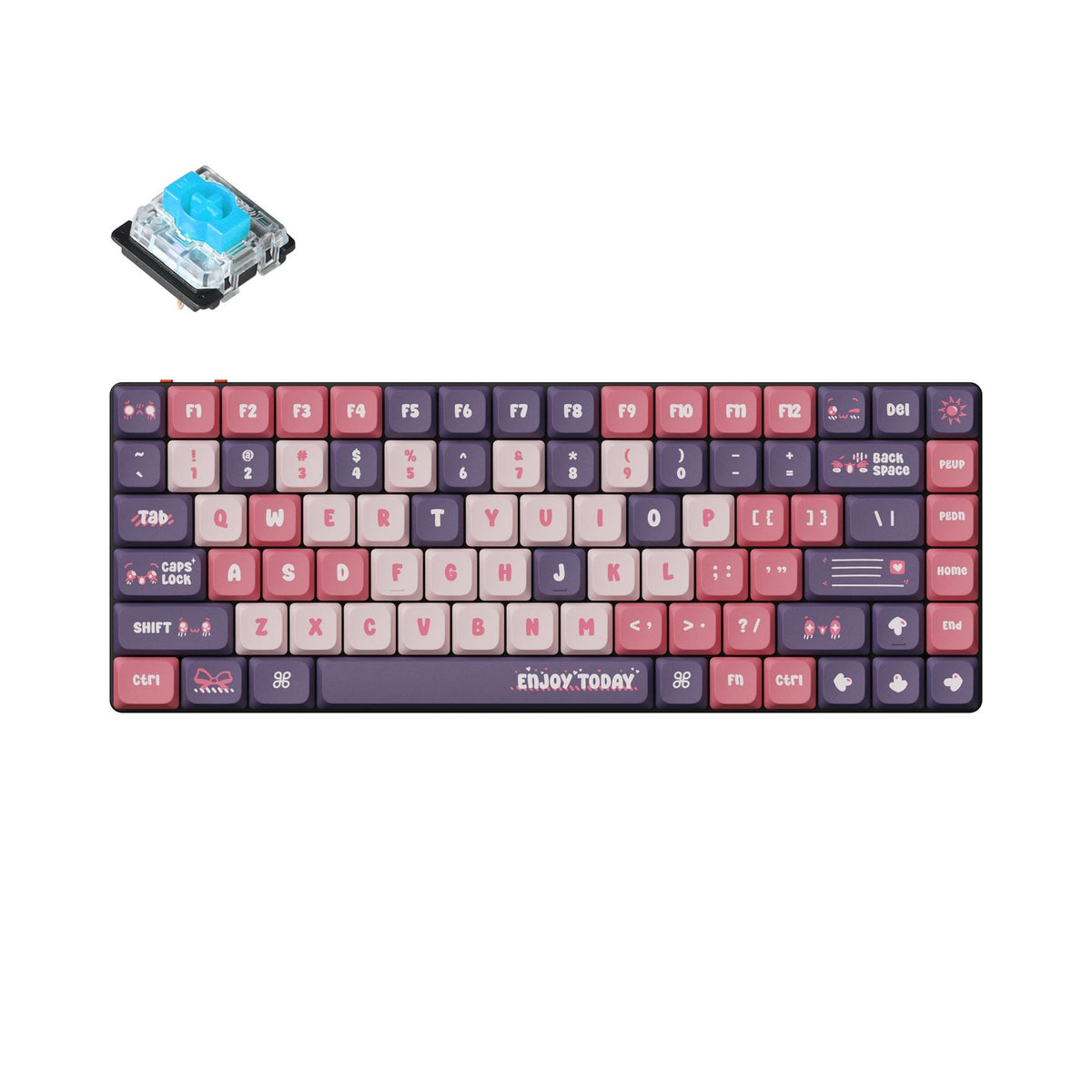 Teclado mecânico personalizado sem fio Keychron K3 Pro QMK/VIA (layout ANSI dos EUA)