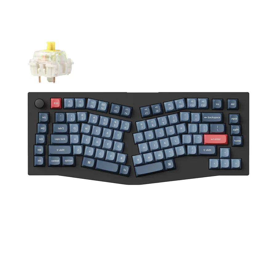Teclado mecânico personalizado sem fio Keychron V10 Max QMK/VIA