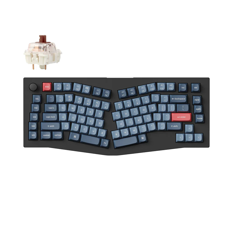 Teclado mecânico personalizado sem fio Keychron V10 Max QMK/VIA