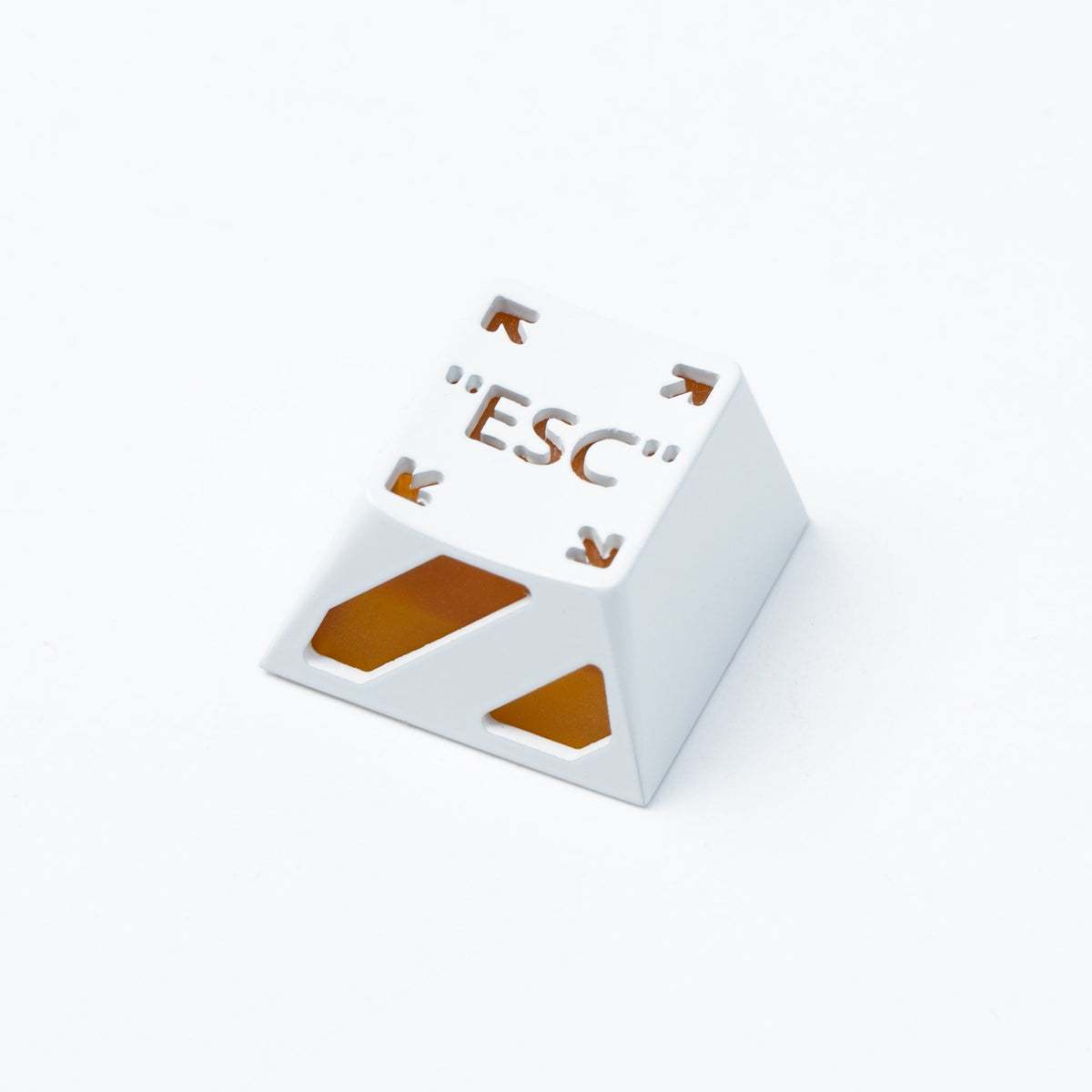 Barra de espaço/ESC/tecla Enter em liga de alumínio Keycap artesanal