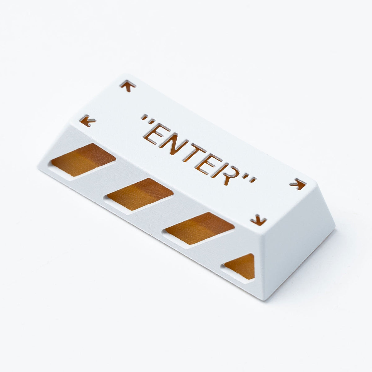 Barra de espaço/ESC/tecla Enter em liga de alumínio Keycap artesanal