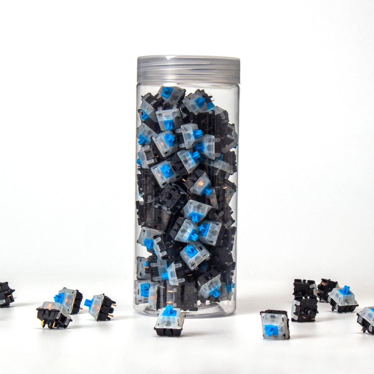 Gateron KS-3X47 Interruptor inferior negro superior lechoso