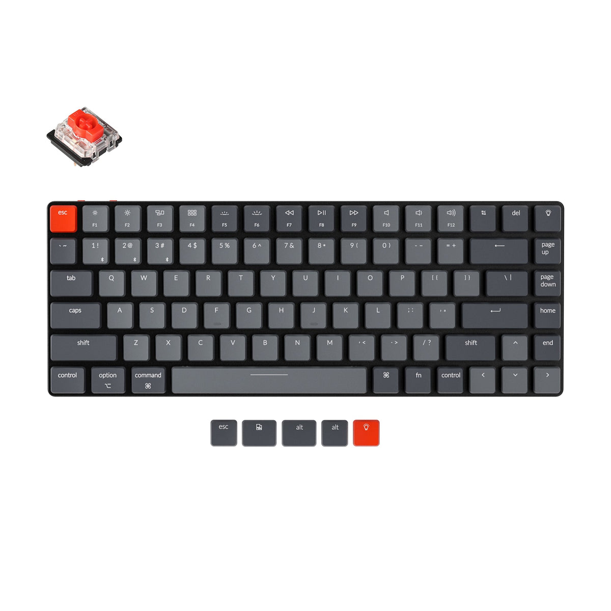 Teclado mecánico inalámbrico ultradelgado Keychron K3 (diseño ANSI de EE. UU.) -Versión 2