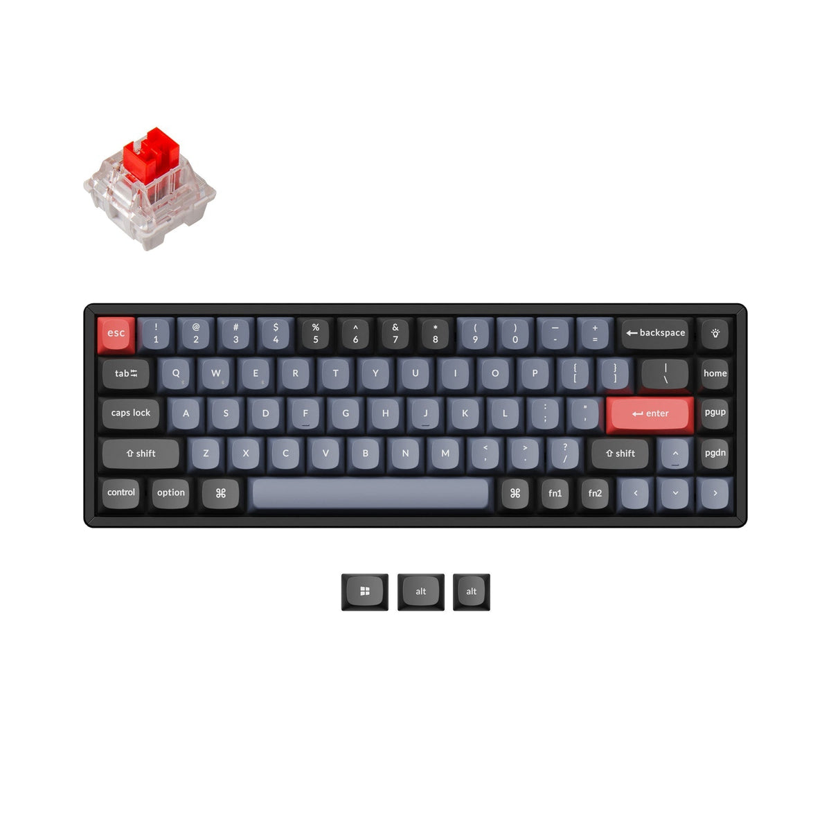 Teclado mecánico personalizado inalámbrico Keychron K6 Pro QMK/VIA (diseño ANSI de EE. UU.)