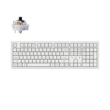 Teclado mecânico sem fio Keychron K10 Pro QMK/VIA (layout ANSI dos EUA)