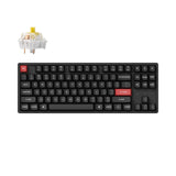 Teclado mecânico sem fio Keychron K8 Pro QMK/VIA (layout ANSI dos EUA)