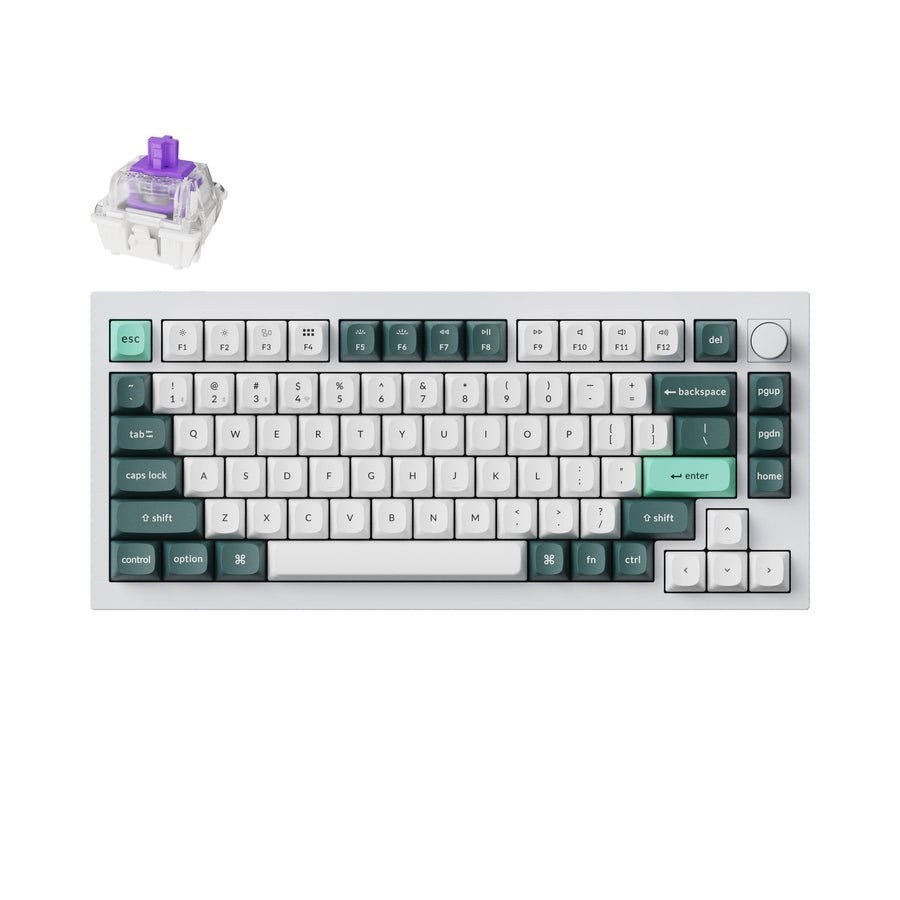 Teclado personalizado sem fio Keychron Q1 HE QMK