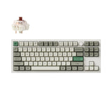 Teclado mecânico personalizado sem fio Keychron Q3 Max QMK/VIA