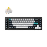 Teclado mecânico personalizado sem fio Keychron Q65 Max QMK/VIA