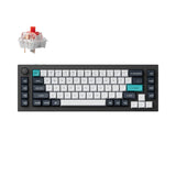 Teclado mecânico personalizado sem fio Keychron Q65 Max QMK/VIA