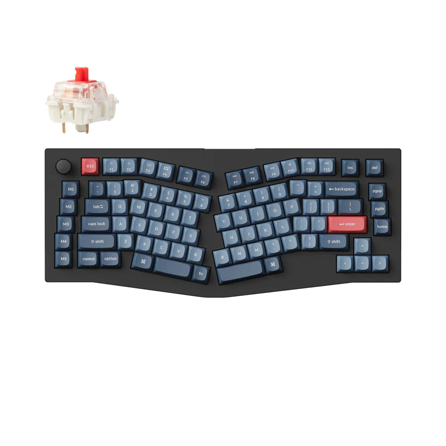 Teclado mecânico personalizado sem fio Keychron V10 Max QMK/VIA