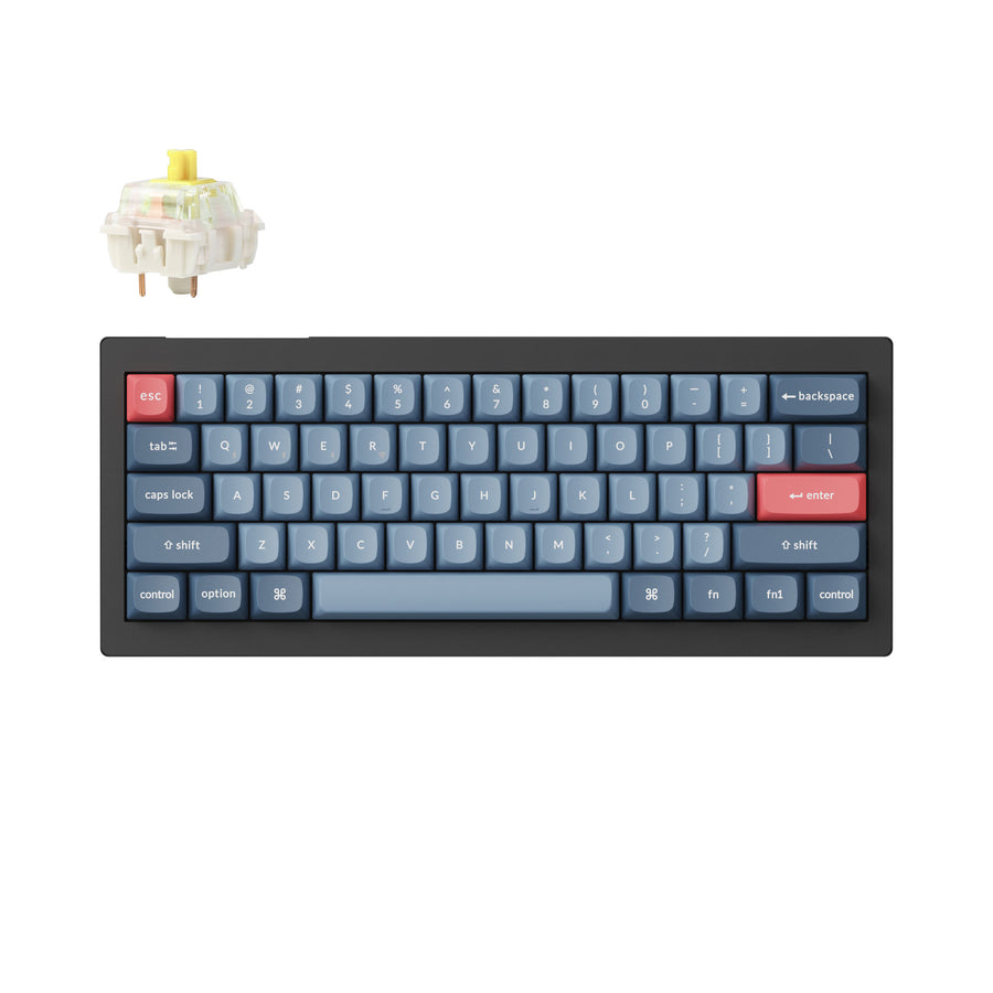Teclado mecânico personalizado sem fio Keychron V4 Max QMK/VIA