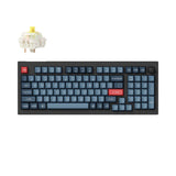 Teclado mecânico personalizado sem fio Keychron V5 Max QMK/VIA