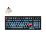 Teclado mecânico personalizado sem fio Keychron V5 Max QMK/VIA