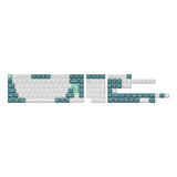 Conjunto completo de teclas ISO OEM Dye-Sub PBT - Branco Menta