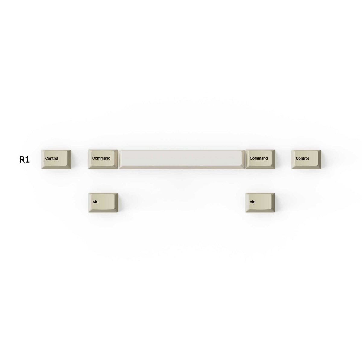 Juego completo de teclas PBT de doble disparo Cherry Profile - Camel