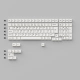 Cherry Profile Double - Shot PBT Juego completo de teclas - Negro sobre blanco - Arco