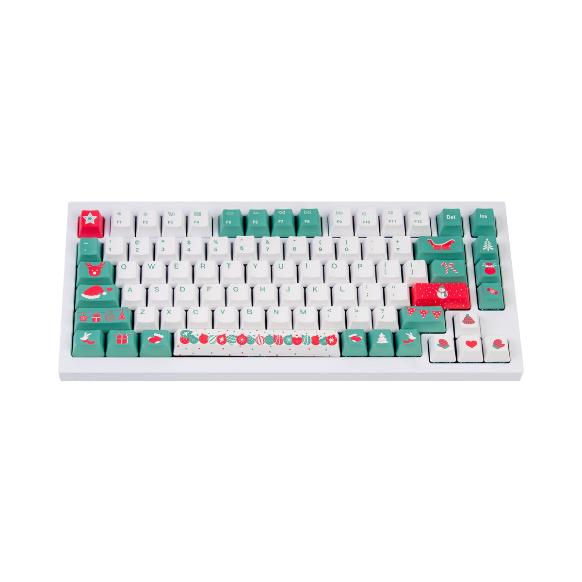 Juego de llaves OEM Dye-Sub PBT - Árbol de Navidad