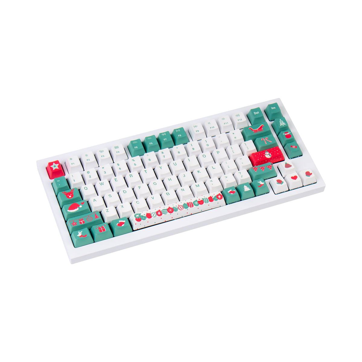 Juego de llaves OEM Dye-Sub PBT - Árbol de Navidad