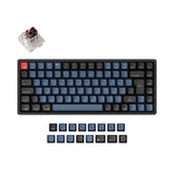 Coleção de layout ISO de teclado mecânico sem fio Keychron K2 Pro QMK/VIA