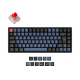 Coleção de layout ISO de teclado mecânico sem fio Keychron K2 Pro QMK/VIA