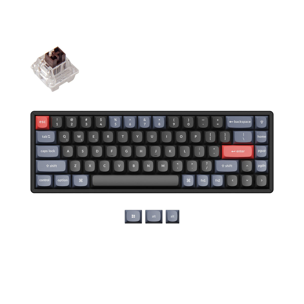 Teclado mecánico personalizado inalámbrico Keychron K6 Pro QMK/VIA (diseño ANSI de EE. UU.)
