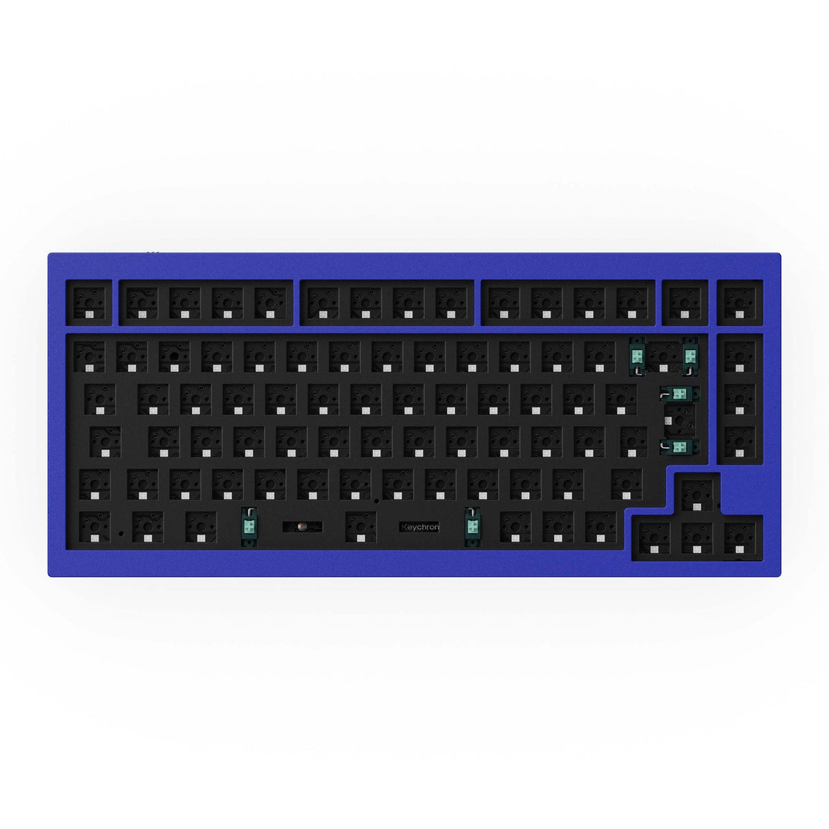 Coleção de layout ISO de teclado mecânico personalizado Keychron Q1 QMK