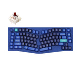 Teclado mecânico personalizado Keychron Q10 (Alice Layout) QMK