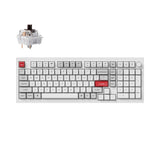 Teclado mecânico personalizado sem fio Keychron Q5 Pro QMK/VIA - Layout ANSI