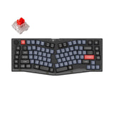 Keychron V10 (diseño Alice) Teclado mecánico personalizado QMK (diseño ANSI de EE. UU.)