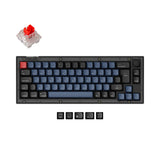 Coleção de layout ISO de teclado mecânico personalizado Keychron V2 QMK