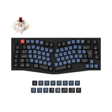 Keychron Q10 (Alice Layout) QMK teclado mecânico personalizado coleção de layout ISO