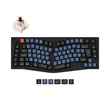 Keychron Q10 (Alice Layout) QMK teclado mecânico personalizado coleção de layout ISO