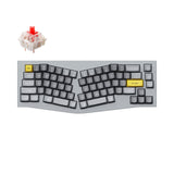 Keychron Q8 (Alice Layout) Teclado mecânico personalizado QMK