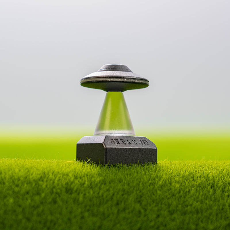 Keycap artesanal de liga de alumínio UFO