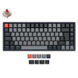 Teclado mecânico sem fio Keychron K2 (layout ISO nórdico) - Versão 2